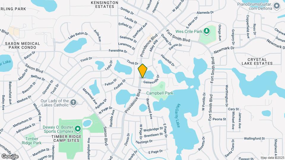 1627 Providence Blvd Map and Location Details