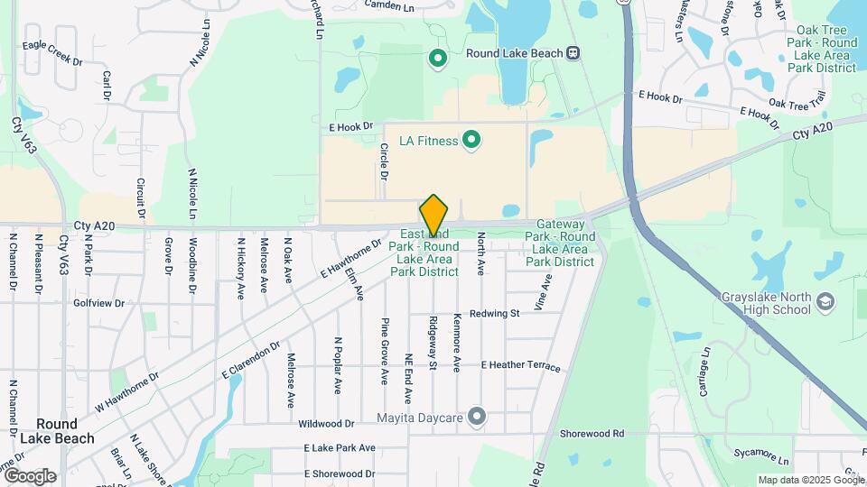 408 E Clarendon Dr Map and Location Details