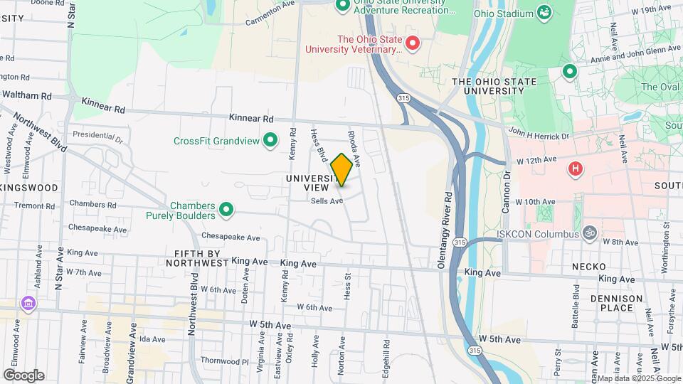 1710 Hess Blvd Mapa y Detalles de la Ubicación