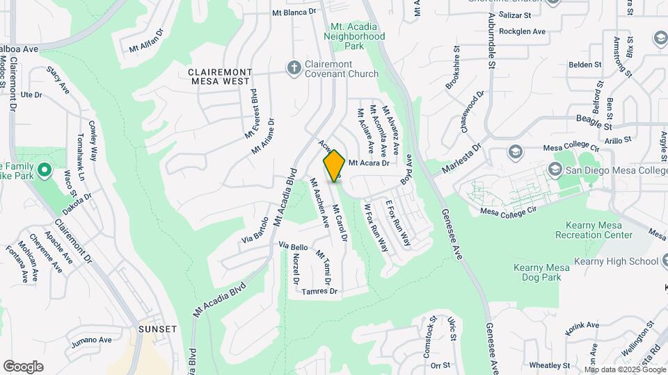 3455 Mt Carol Dr Map and Location Details