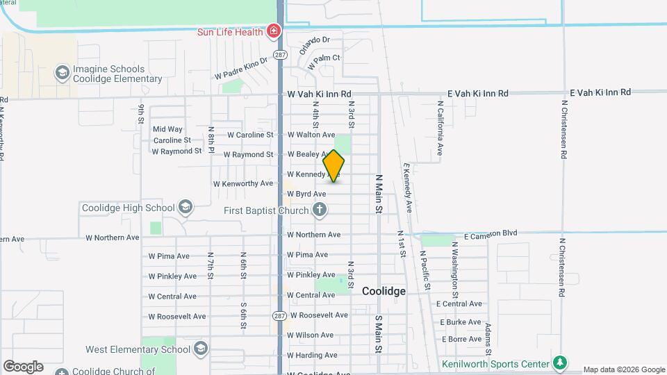 348 W Byrd Ave Mapa y Detalles de la Ubicación