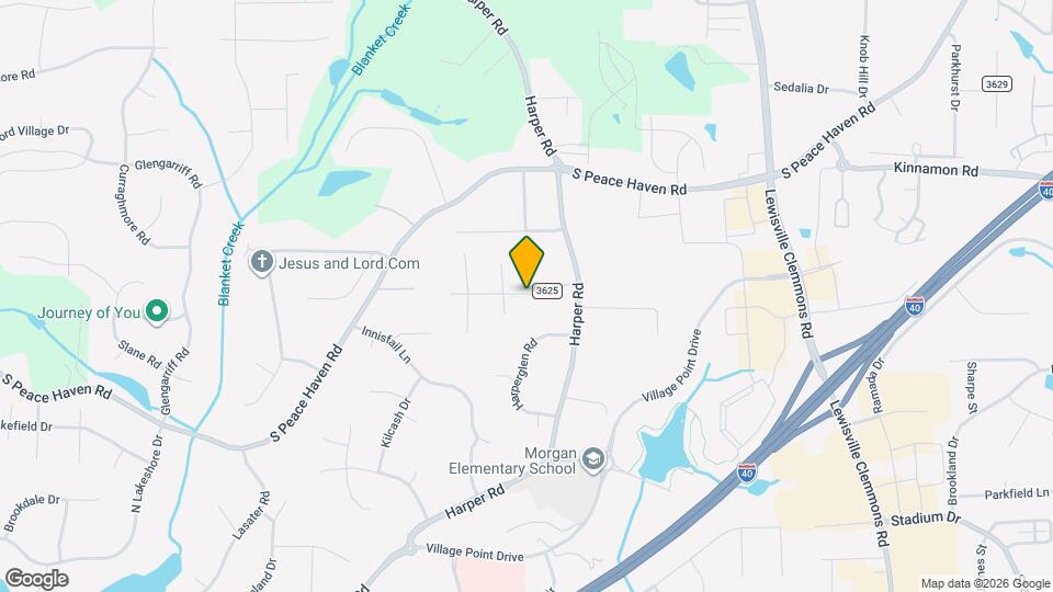 7018 Upland Rd Map and Location Details