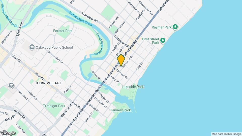 185 Robinson St, Unit PH08 Map and Location Details