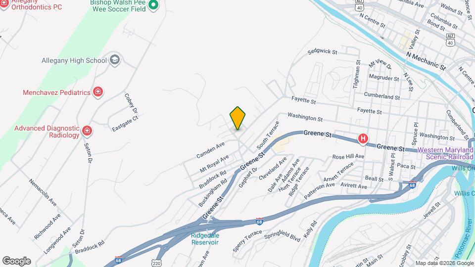 785 Fayette St Map and Location Details