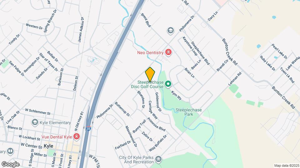 491 Goldenrod St Map and Location Details