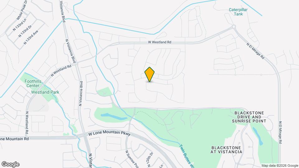 12537 W Calle De Baca Mapa y Detalles de la Ubicación