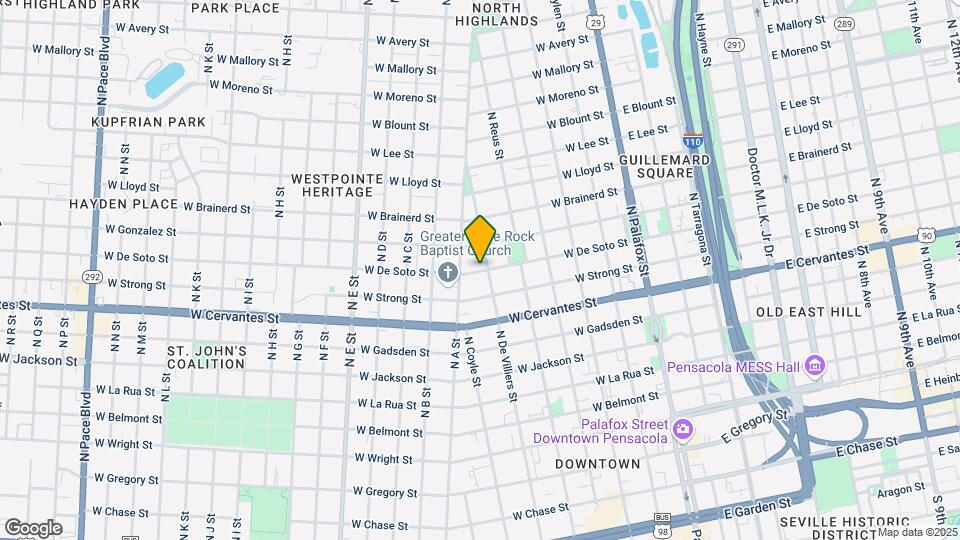524 W De Soto St Map and Location Details
