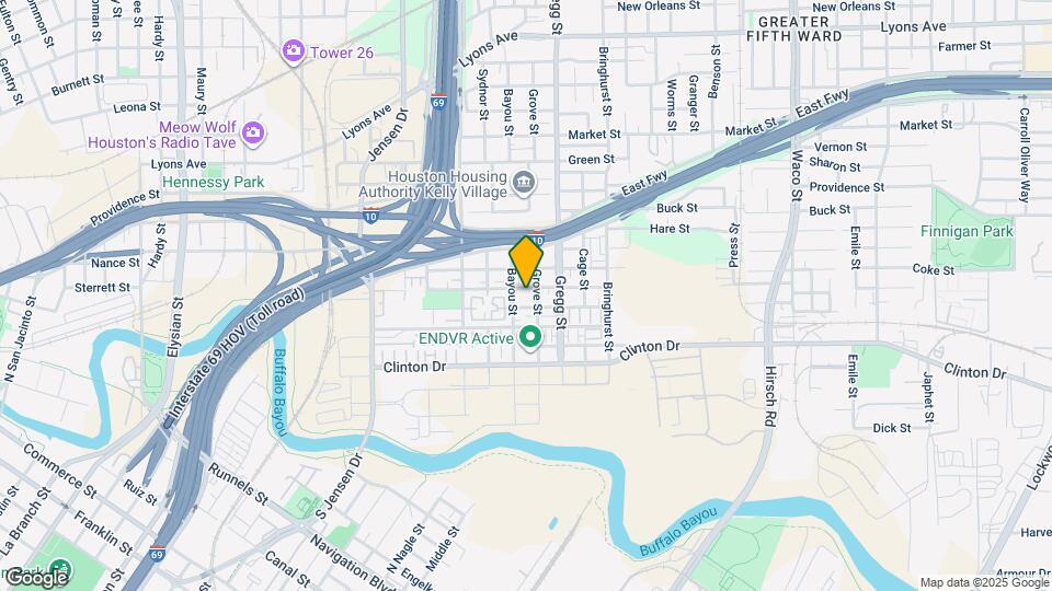 3222 Gillespie St Map and Location Details