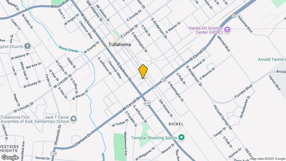 410 SW Atlantic St Map and Location Details