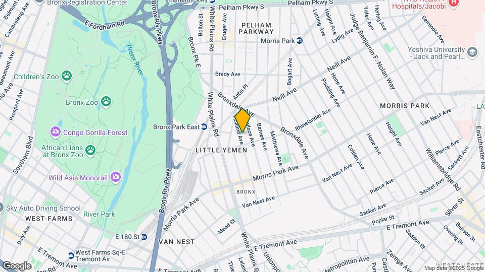 1914 Holland Ave Map and Location Details