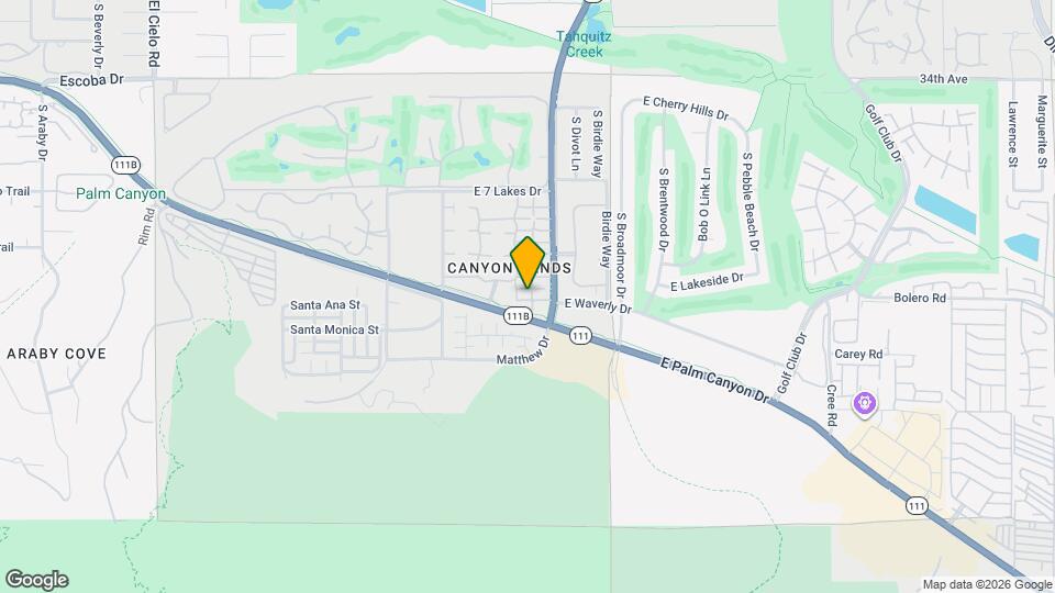 2550 E Miramonte Cir Map and Location Details