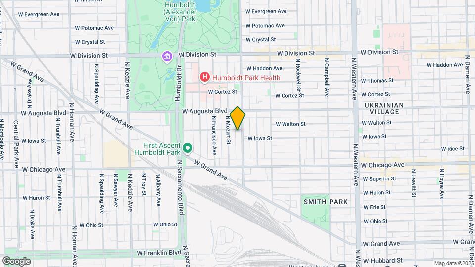 908 N California Ave Map and Location Details