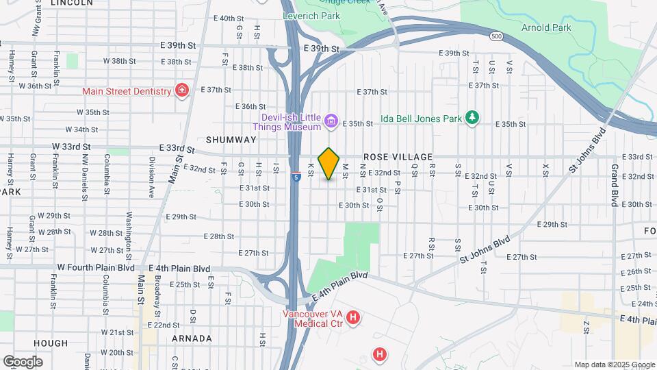 3107 L St Map and Location Details