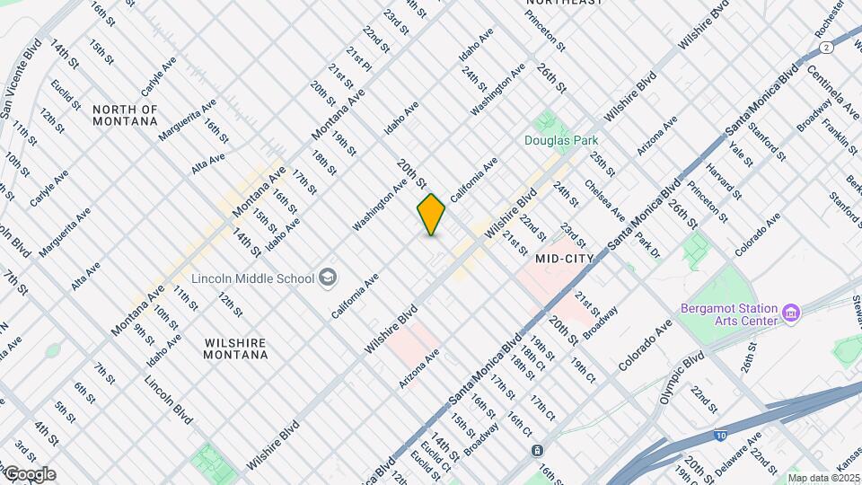 1118 19th St Mapa y Detalles de la Ubicación