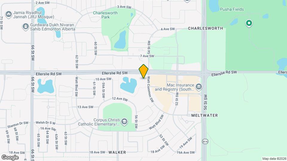 5401 5417 Ellerslie Rd SW Map and Location Details