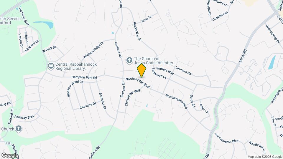 21 Northampton Blvd Mapa y Detalles de la Ubicación