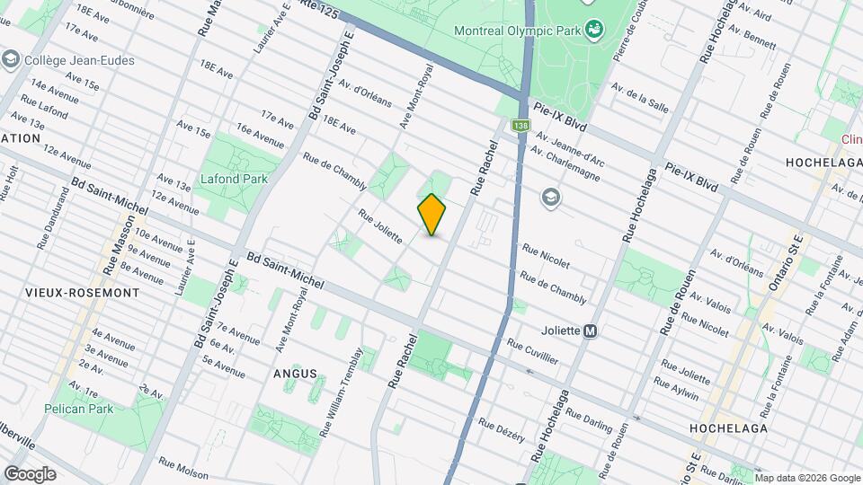 4120-4180 De Chambly Map and Location Details