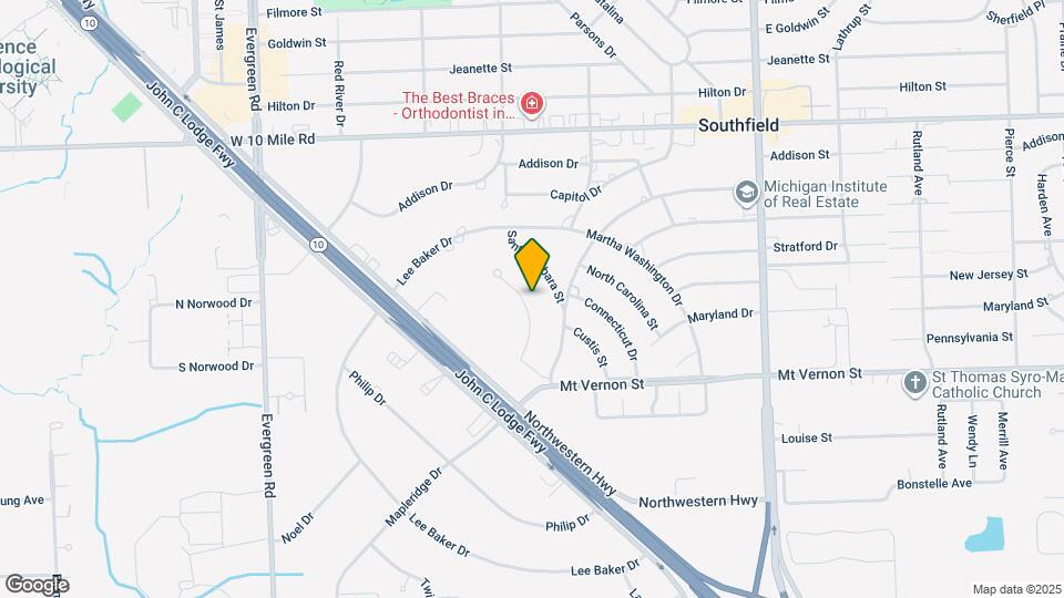 24610 Lafayette Cir Map and Location Details