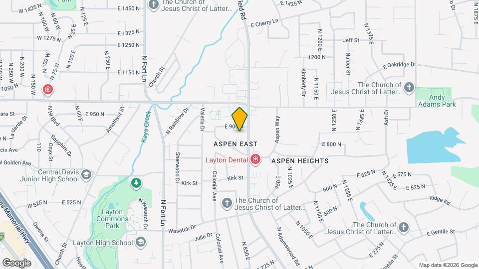 860 Maplewood Cir Map and Location Details