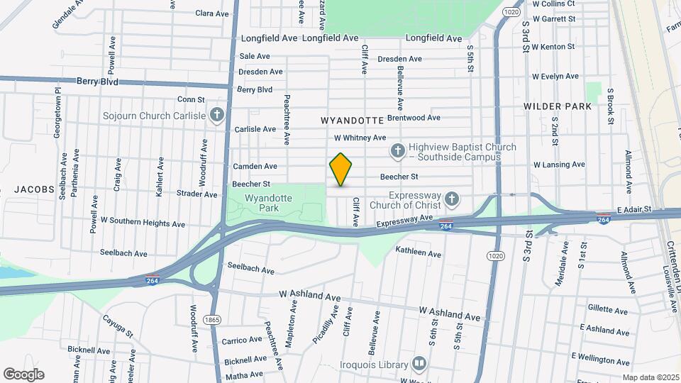 939 W Florence Ave Map and Location Details