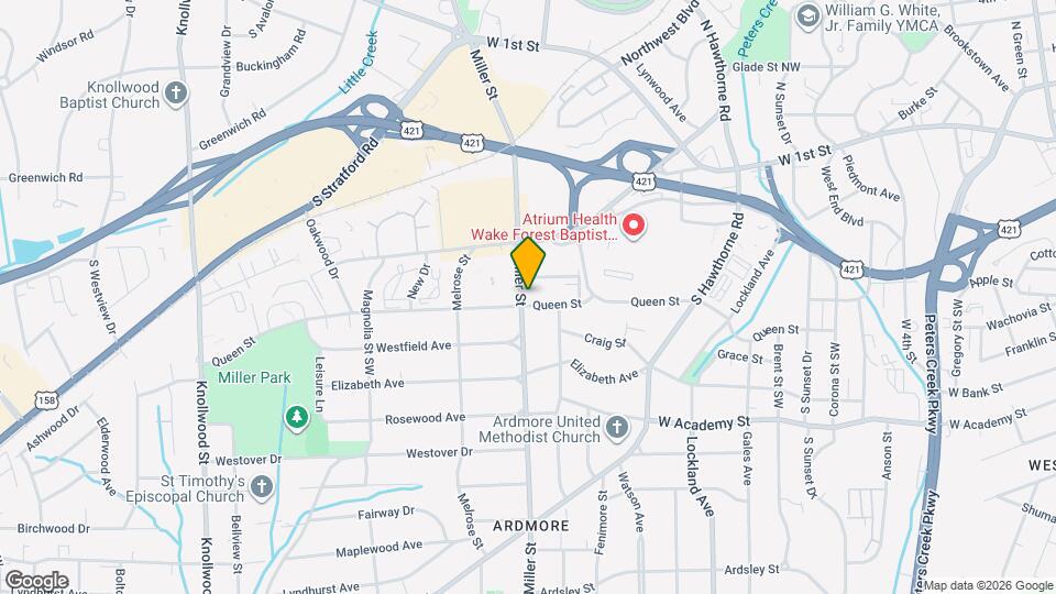 2127 Queen St Map and Location Details