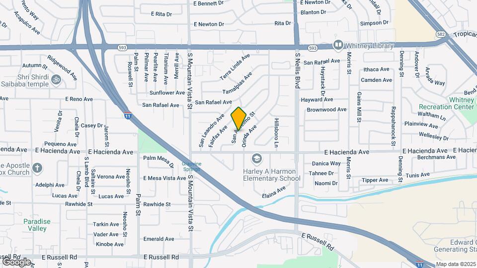 5230 San Anselmo St Map and Location Details