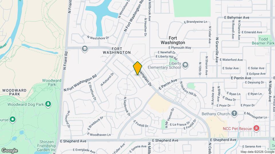 993 E Edgemont Dr Map and Location Details