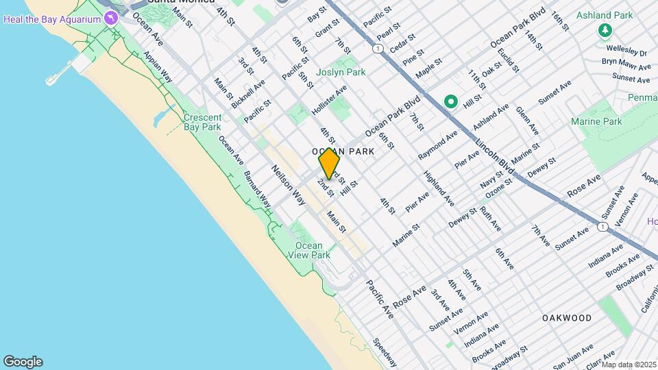 2615 2nd St Map and Location Details