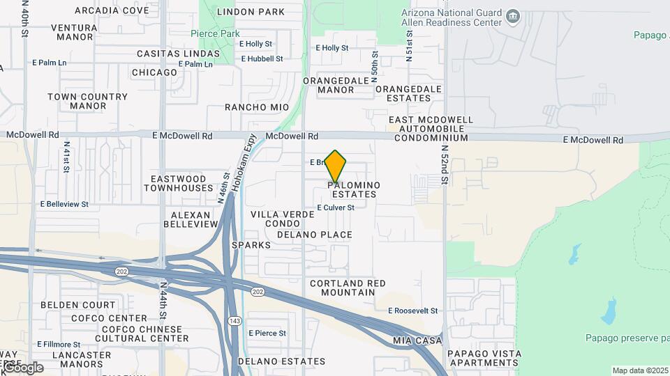 Parkway East Apartments Map and Location Details