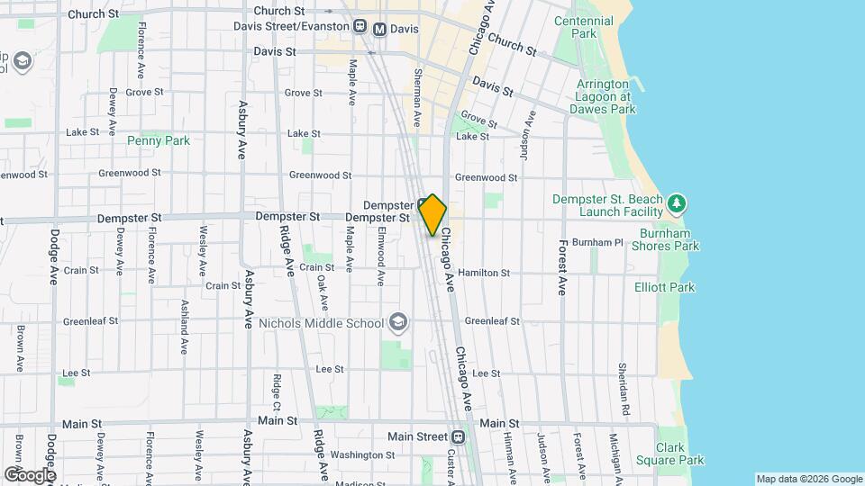 1222 Chicago Ave, Unit B402 Map and Location Details