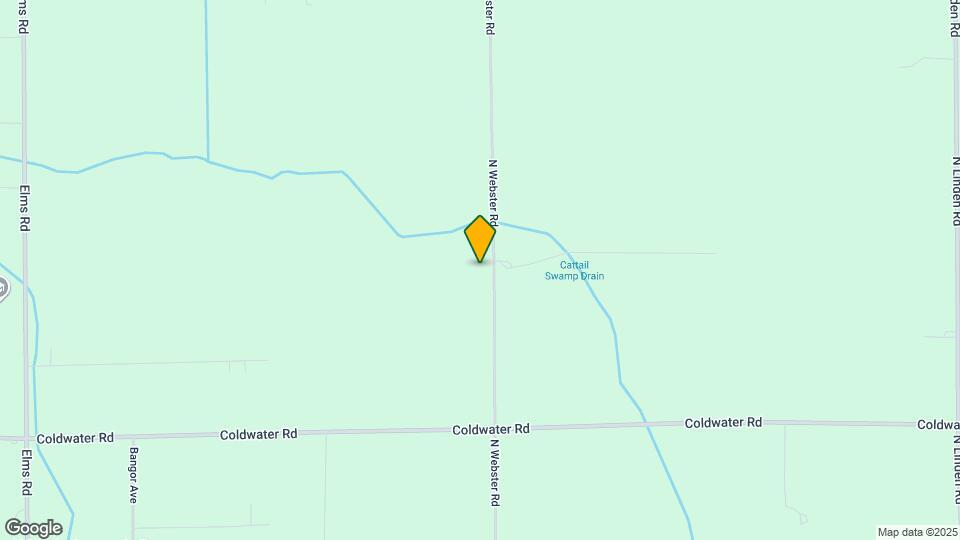 6183 N Webster Rd Map and Location Details