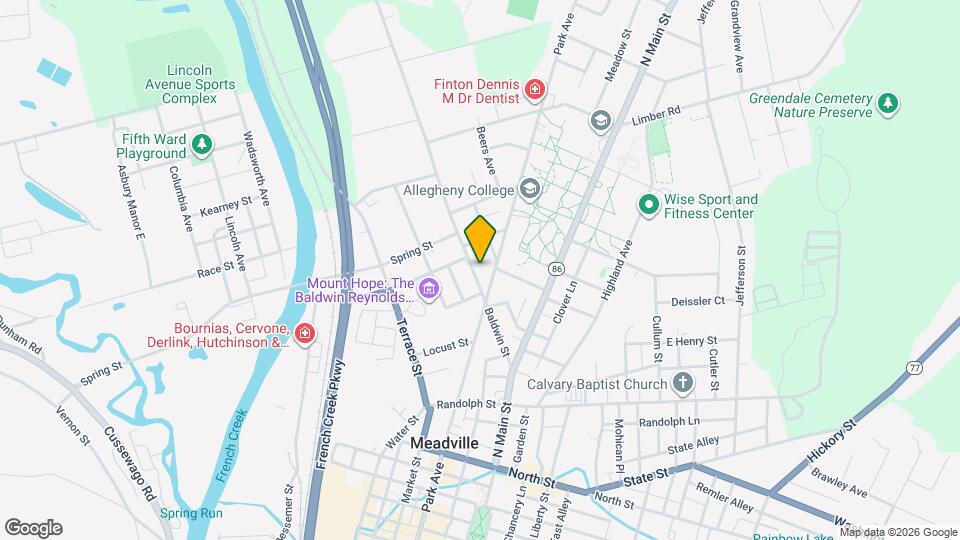 653 Baldwin St, Unit 1 Map and Location Details