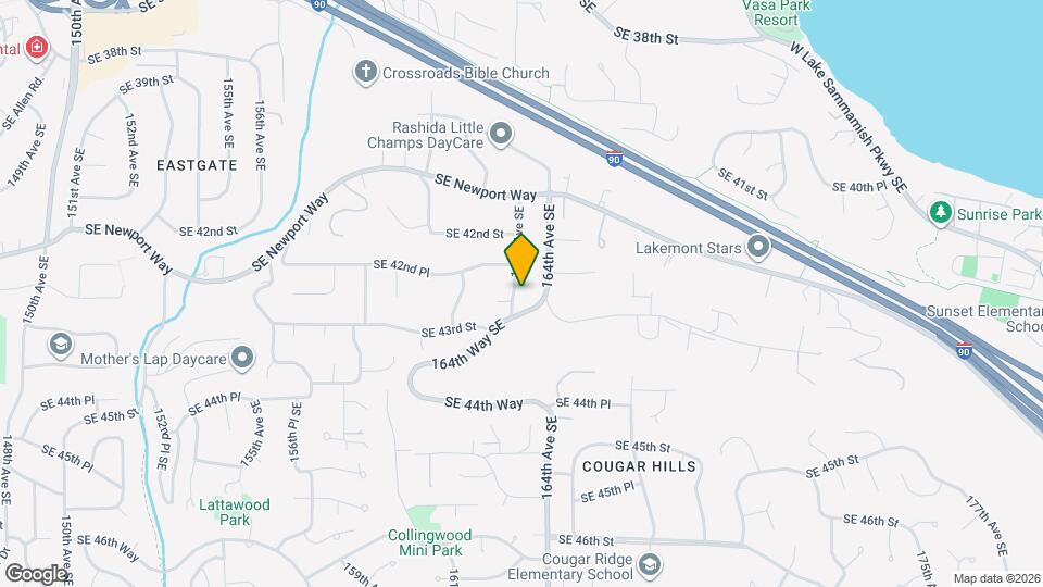 4256 163rd Ave SE Map and Location Details