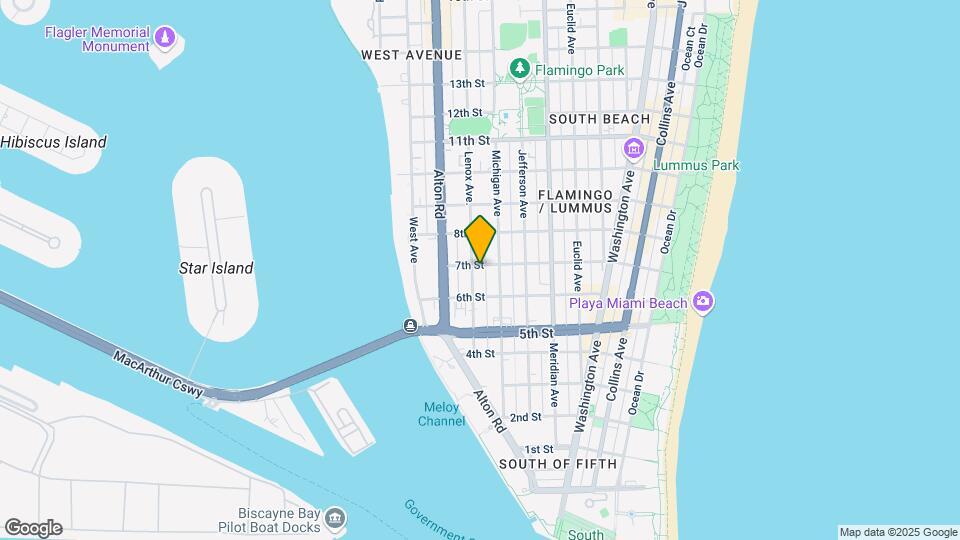 1040 7th St, Unit Apt. 3 Map and Location Details