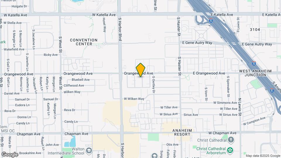 2121 S Camino St-Unit -B Map and Location Details