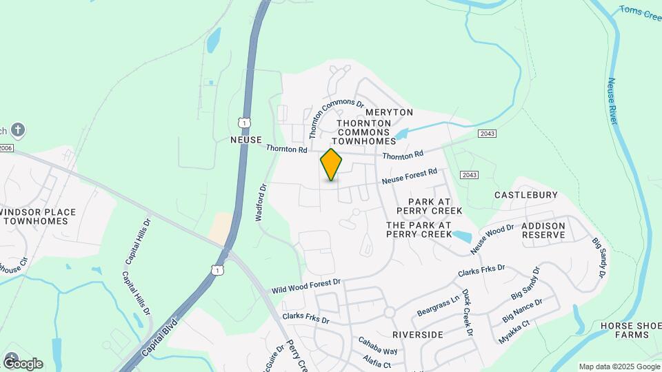 5051 Neuse Commons Ln Map and Location Details