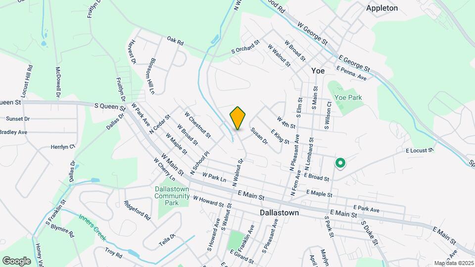 312 N Walnut St Map and Location Details