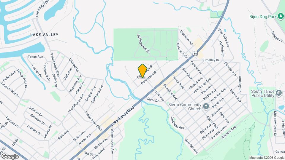 2465 Ponderosa St Map and Location Details