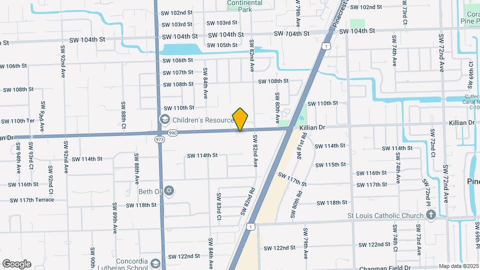 11211 SW 82nd Pl Map and Location Details