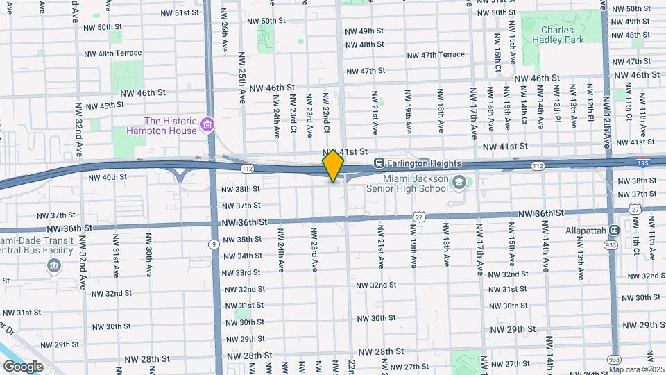 3745 NW 22nd ct Map and Location Details