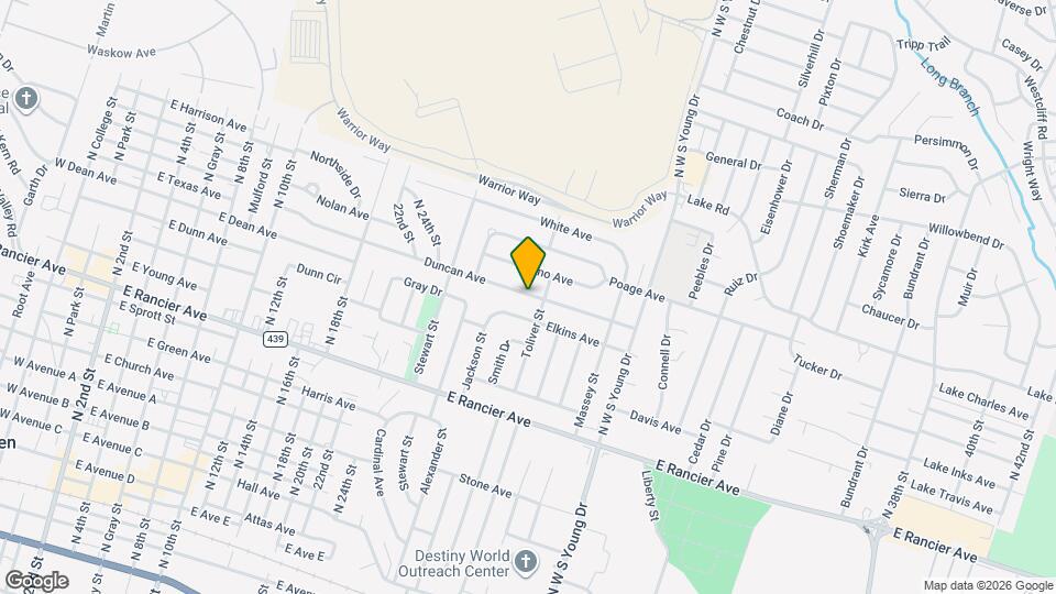 1708 Duncan Ave Mapa y Detalles de la Ubicación