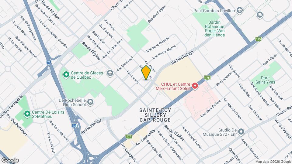 1108 Fournier Av Map and Location Details