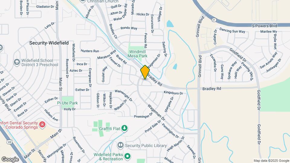 4813 Neon Way Map and Location Details