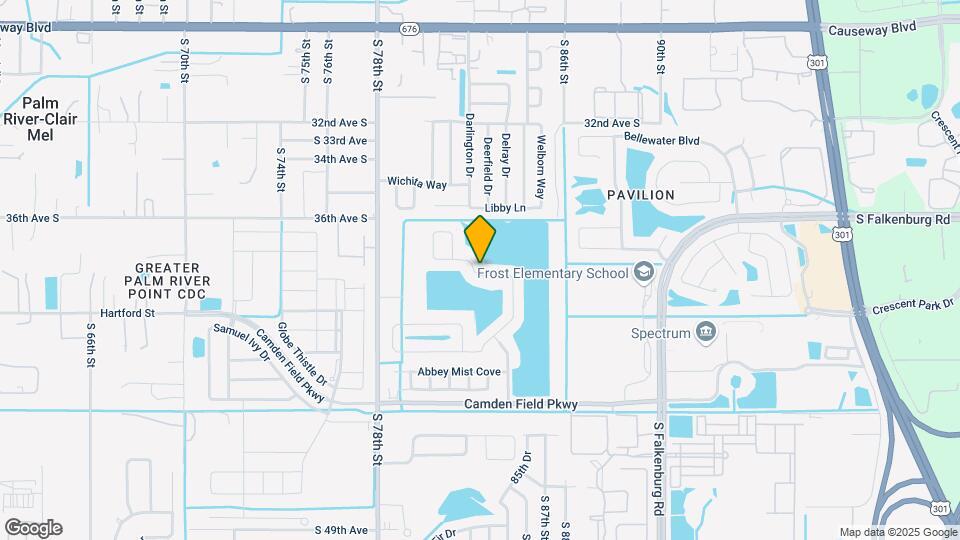 8423 Canterbury Lake Blvd Map and Location Details