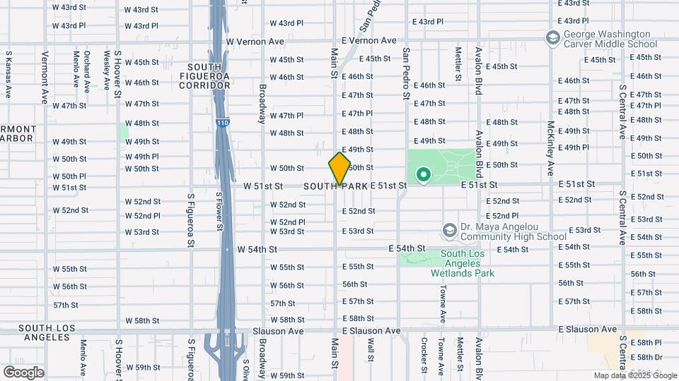 5100 S Main St Map and Location Details