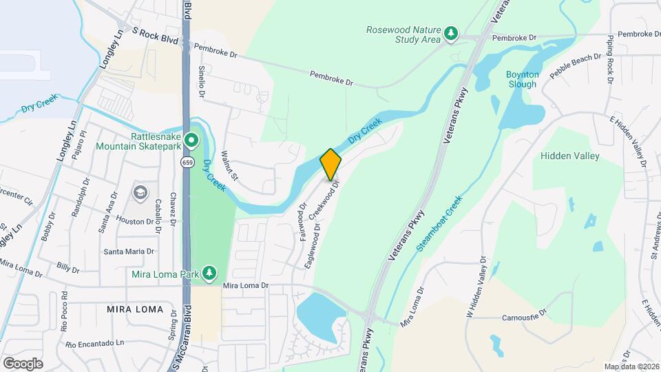 3059 Creekwood Dr Map and Location Details