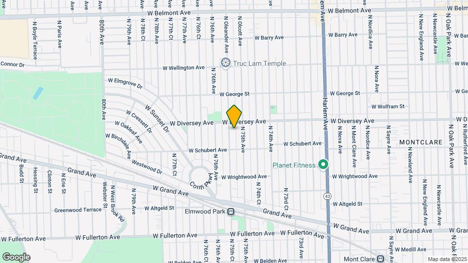 2735 N 75th Ct Map and Location Details