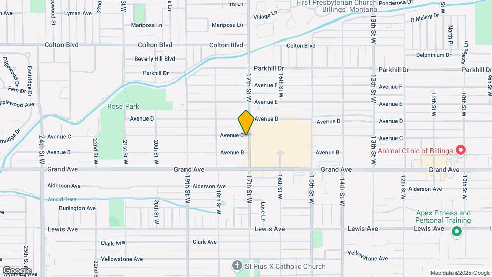 1702 Avenue C Map and Location Details