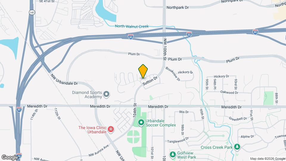 10141 Sutton Dr Map and Location Details