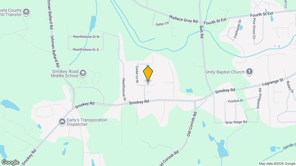 6 Oak Mt Dr Map and Location Details